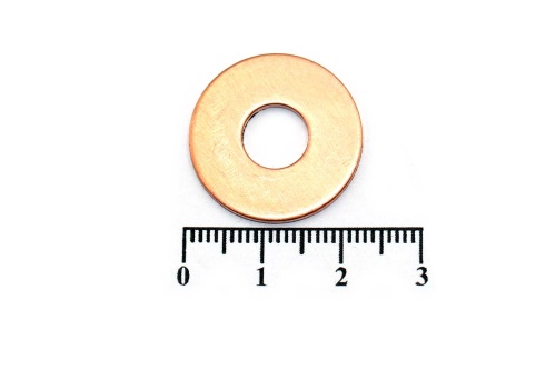 Шайба медная 8х22х1.5