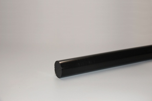 Капролон графитонаполненный стержень Ф 35 мм ПА-6 МГ (1000 мм, 1,3 кг) экстр.Премиум Китай