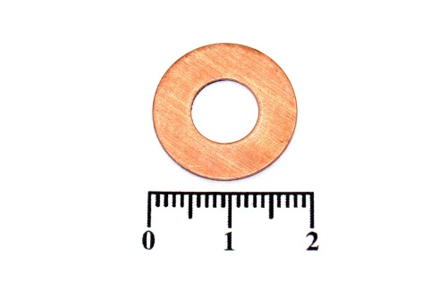 Шайба медная 8х18х0.5