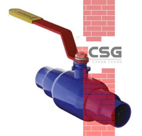 Кран шаровой цельносварной под приварку 11с67п ЦП.00.1 DN40 PN40 МАРШАЛ