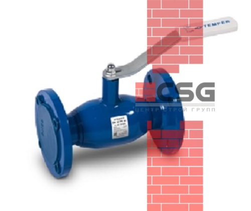 Кран шаровый стальной Ду65 Ру16 под задвижку фланцевый Temper 28620065, DN 65