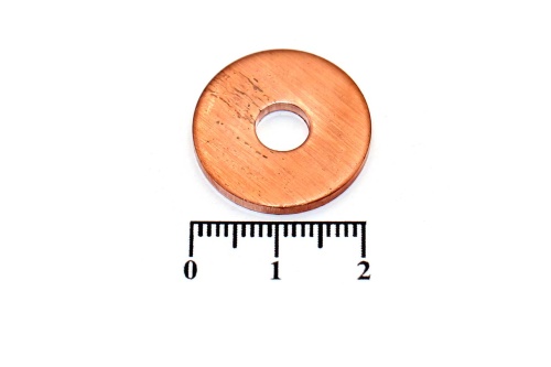 Шайба медная 6х21х2.0